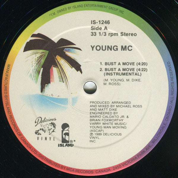 Young MC – Bust A Move (Used vinyl)