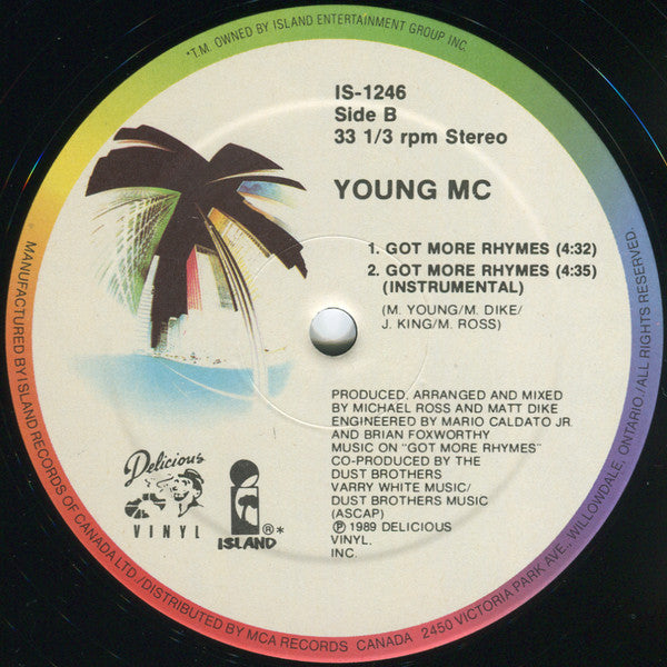 Young MC – Bust A Move (Used vinyl)
