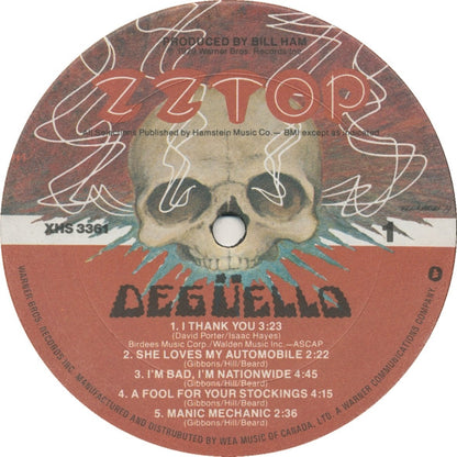 ZZ Top – Degüello (Used vinyl)