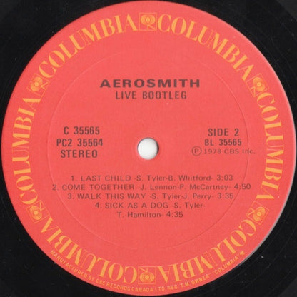 Aerosmith – Live! Bootleg (Used vinyl)