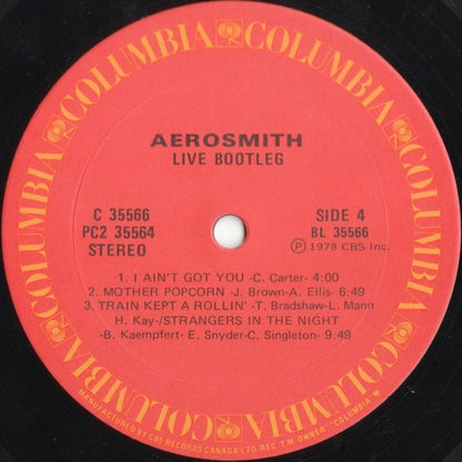 Aerosmith – Live! Bootleg (Used vinyl)