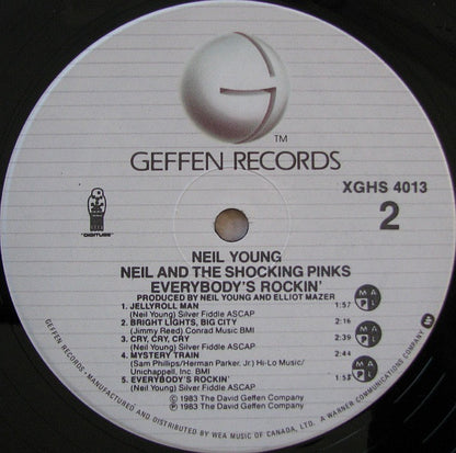 Neil Young & The Shocking Pinks – Everybody's Rockin' (Used vinyl)