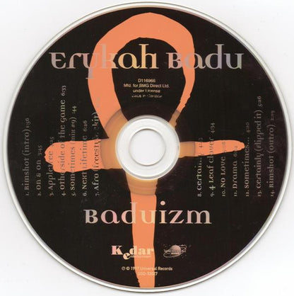 Erykah Badu – Baduizm (Used CD)
