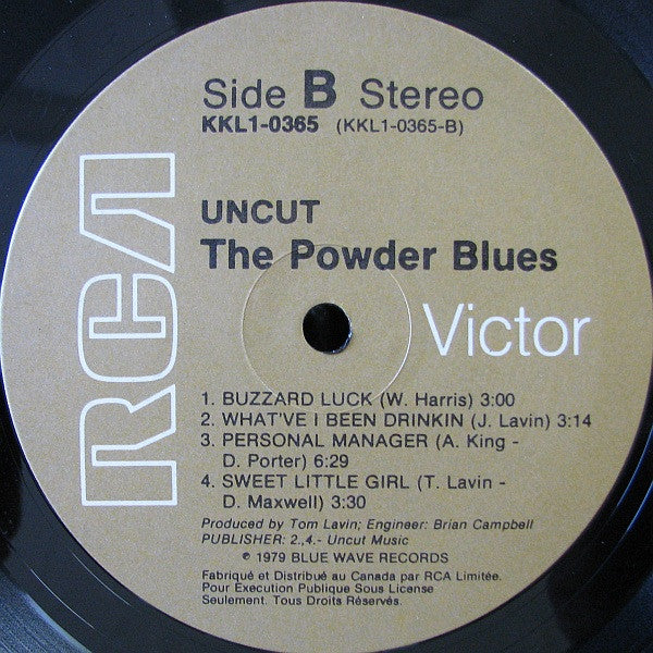 The Powder Blues – Uncut (Used vinyl)