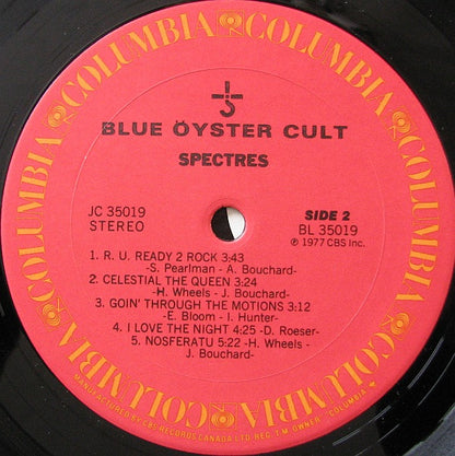 Blue Öyster Cult – Spectres (Used vinyl)