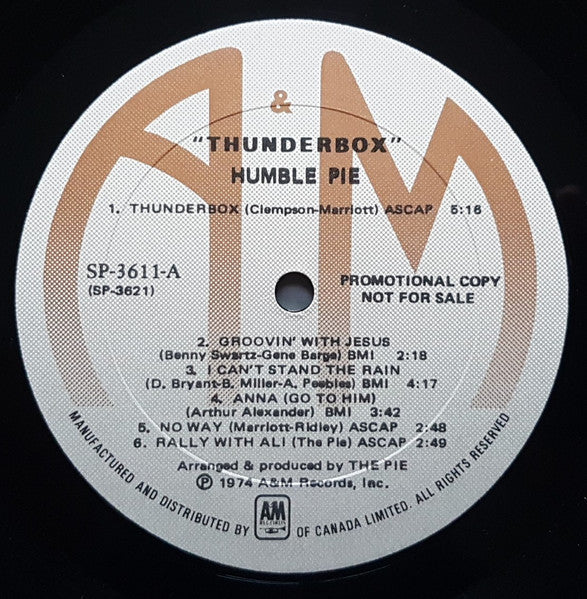 Humble Pie – Thunderbox (Used vinyl)