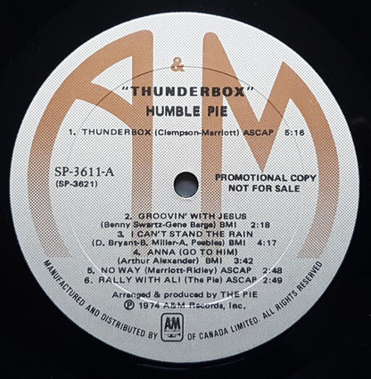 Humble Pie – Thunderbox (Used vinyl)