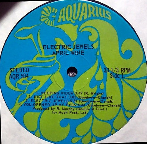 April Wine – Electric Jewels (Used vinyl)