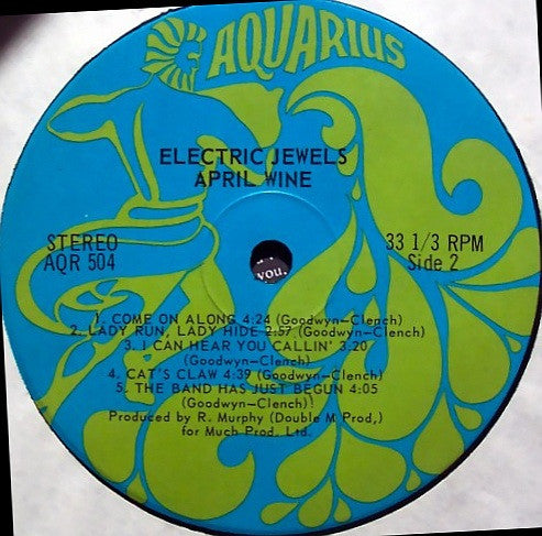April Wine – Electric Jewels (Used vinyl)
