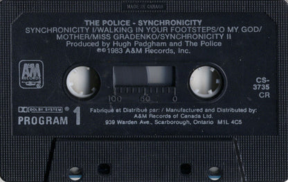 The Police – Synchronicity (Used cassette)