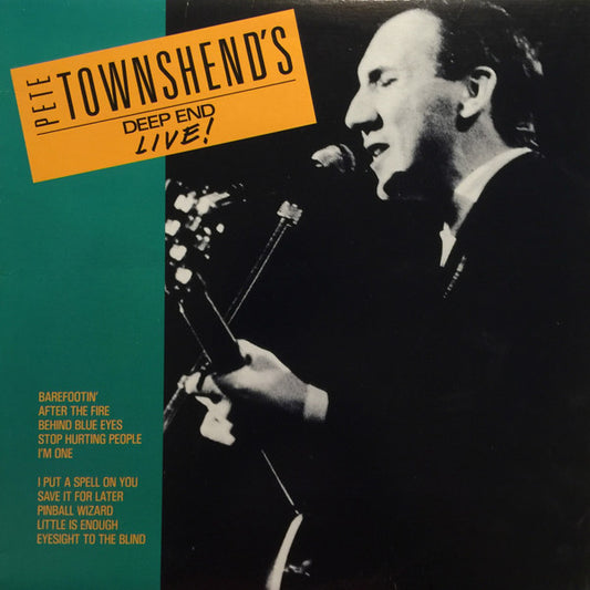 Pete Townshend 's Deep End – Live! (Used vinyl)