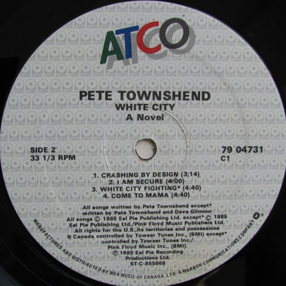Pete Townshend – White City (A Novel) (Used vinyl) (Copy)