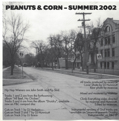 Hip Hop Wieners / Gruf – Peanuts & Corn - Summer 2002 (Used CD)