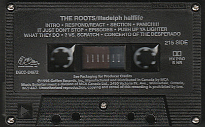 The Roots – Illadelph Halflife (Used cassette)