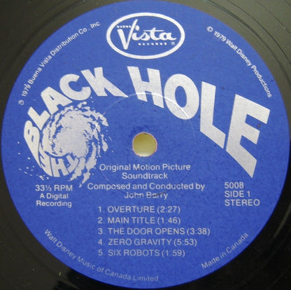 John Barry – The Black Hole (Original Motion Picture Soundtrack) (Used vinyl)