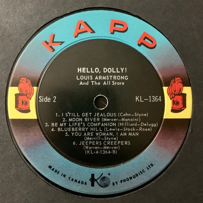 Louis Armstrong – Hello, Dolly! (Used vinyl)