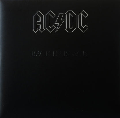 AC/DC – Back In Black (Used vinyl)