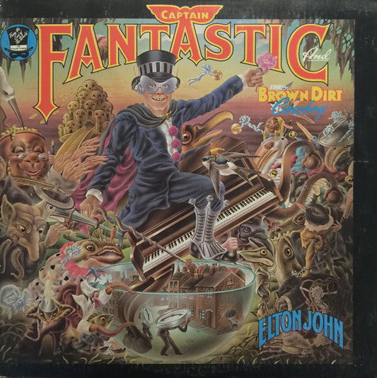 Elton John – Captain Fantastic And The Brown Dirt Cowboy (Used vinyl)