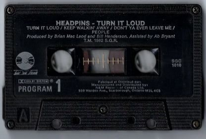 Headpins – Turn It Loud (Used cassette)