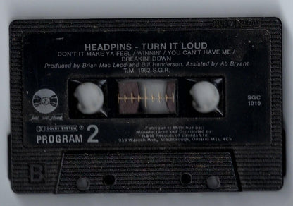 Headpins – Turn It Loud (Used cassette)