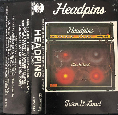 Headpins – Turn It Loud (Used cassette)