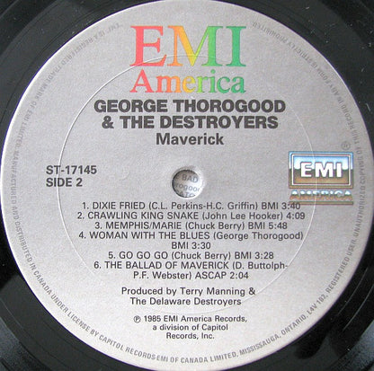 George Thorogood & The Destroyers – Maverick (Used vinyl)