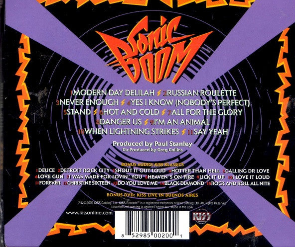KISS – Sonic Boom (Used CD/DVD)