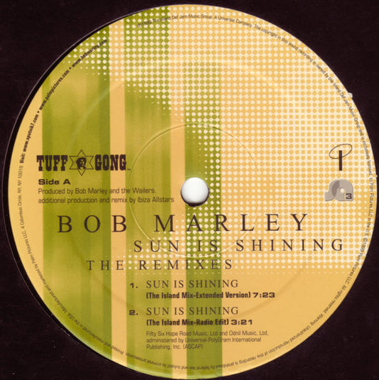 Bob Marley – Sun Is Shining - The Remixes (Used vinyl)