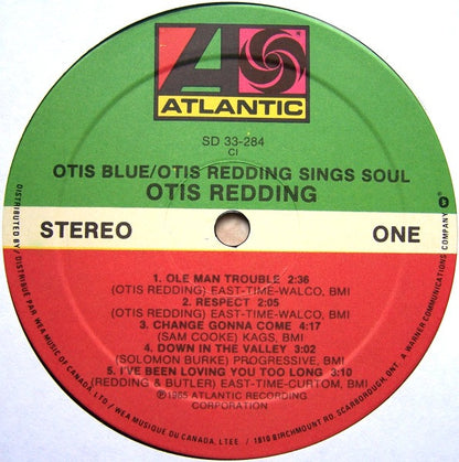 Otis Redding – Otis Blue / Otis Redding Sings Soul (Used vinyl)