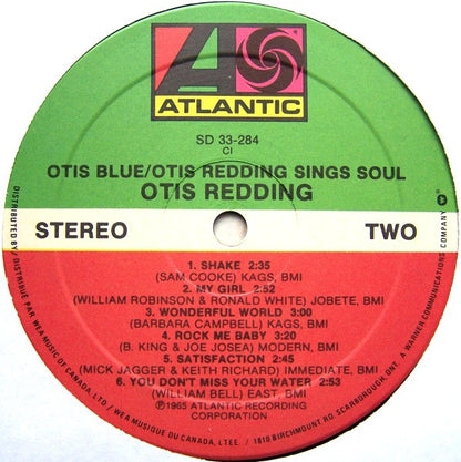 Otis Redding – Otis Blue / Otis Redding Sings Soul (Used vinyl)