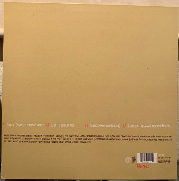 Attica Blues – Tender Remix (Used vinyl)