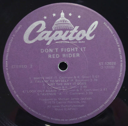 Red Rider – Don't Fight It (Used vinyl)