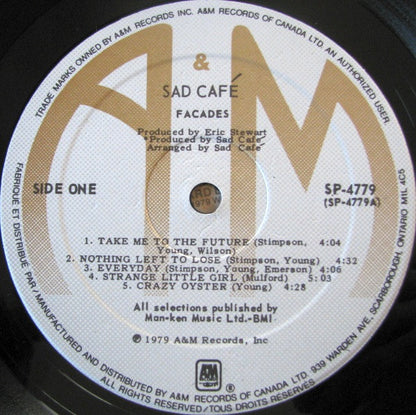 Sad Café – Facades (Used vinyl)