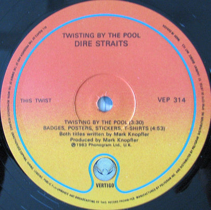 Dire Straits – Twisting By The Pool (Used vinyl)