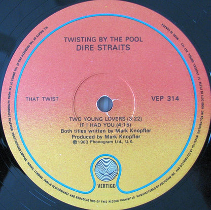 Dire Straits – Twisting By The Pool (Used vinyl)