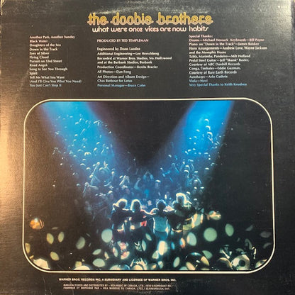 The Doobie Brothers – What Were Once Vices Are Now Habits (Used vinyl)