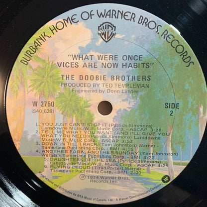 The Doobie Brothers – What Were Once Vices Are Now Habits (Used vinyl)