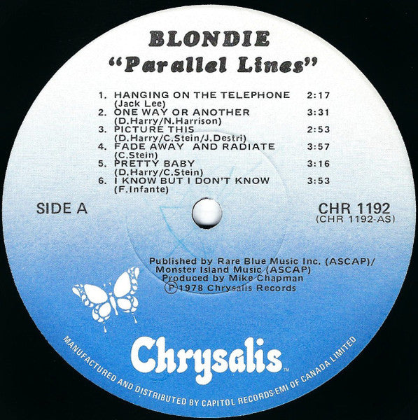 Blondie – Parallel Lines (Used vinyl)