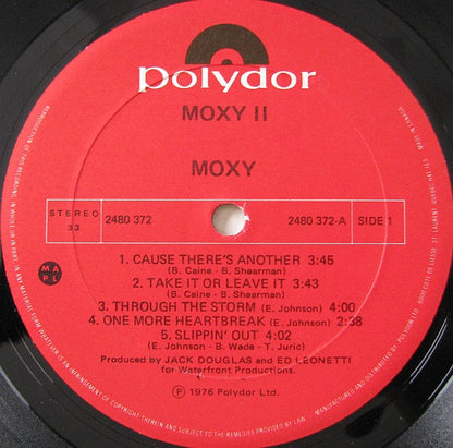 Moxy – Moxy II (Used vinyl)