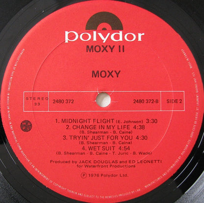 Moxy – Moxy II (Used vinyl)