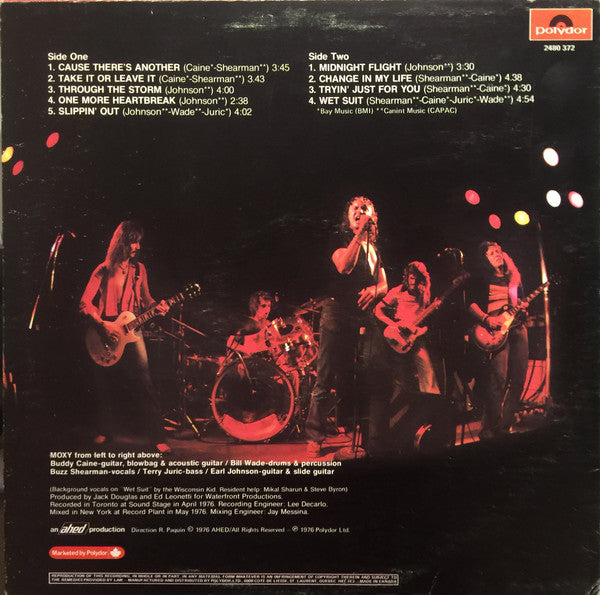 Moxy – Moxy II (Used vinyl)