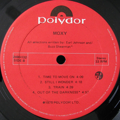 Moxy (2) – Moxy - Used vinyl