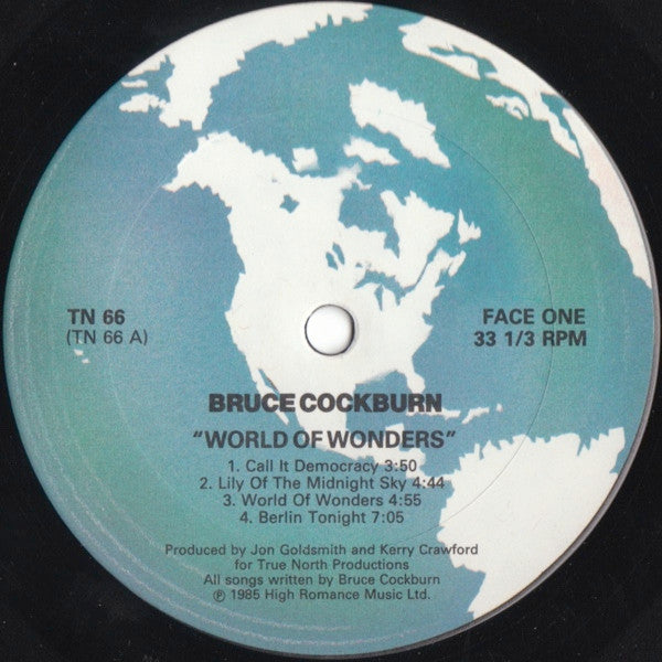 Bruce Cockburn – World Of Wonders (Used vinyl)