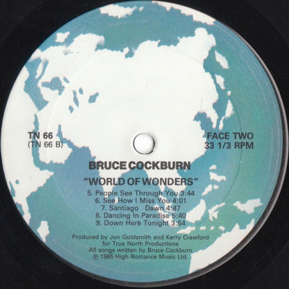 Bruce Cockburn – World Of Wonders (Used vinyl)