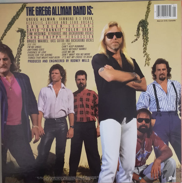 The Gregg Allman Band – I'm No Angel (Used vinyl)