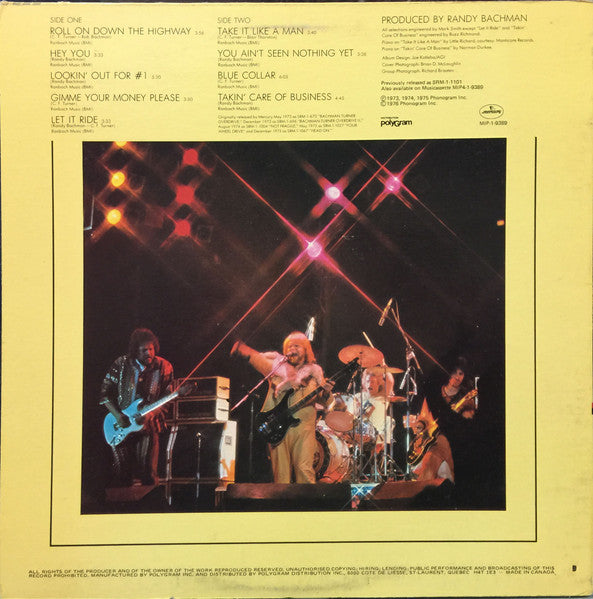 Bachman-Turner Overdrive – Best Of B.T.O. (So Far) (Used vinyl)