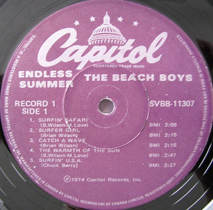 The Beach Boys ‎– Endless Summer (Used vinyl)