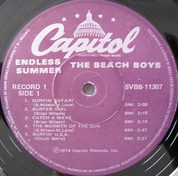 The Beach Boys ‎– Endless Summer (Used vinyl)