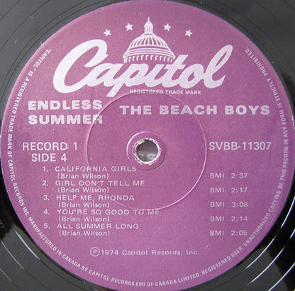 The Beach Boys ‎– Endless Summer (Used vinyl)