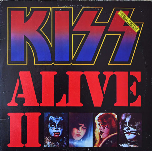 Kiss – Alive II (Used vinyl)